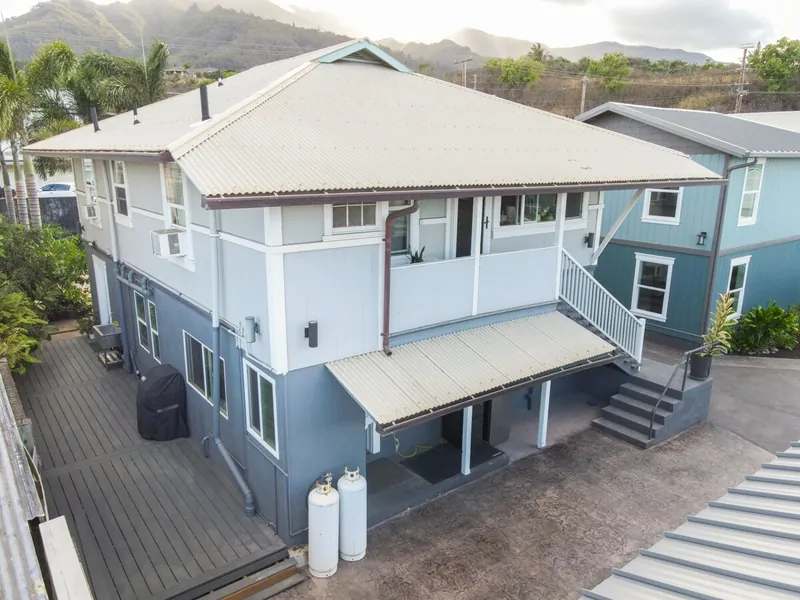 Back side of property — Historic 2BR Condo, Wailuku